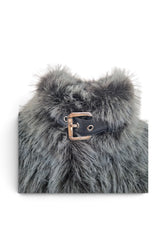 PATRIZIA PEPE ECOPELLICCIA BLUE MELANGE
