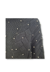 LIU-JO MAGLIA STRASS NERO
