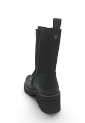 CULT TRONCHETTO ZIP NERO