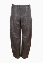 PINKO PAPAVERO PANTALONE BROWN