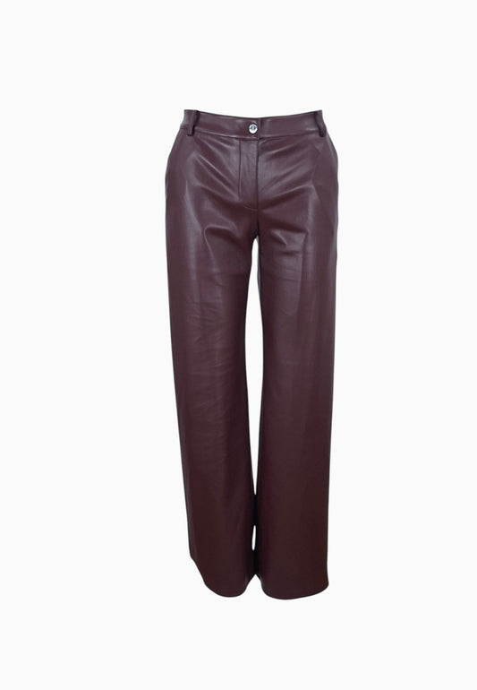 PATRIZIA PEPE PANTALONE BORDEAUX