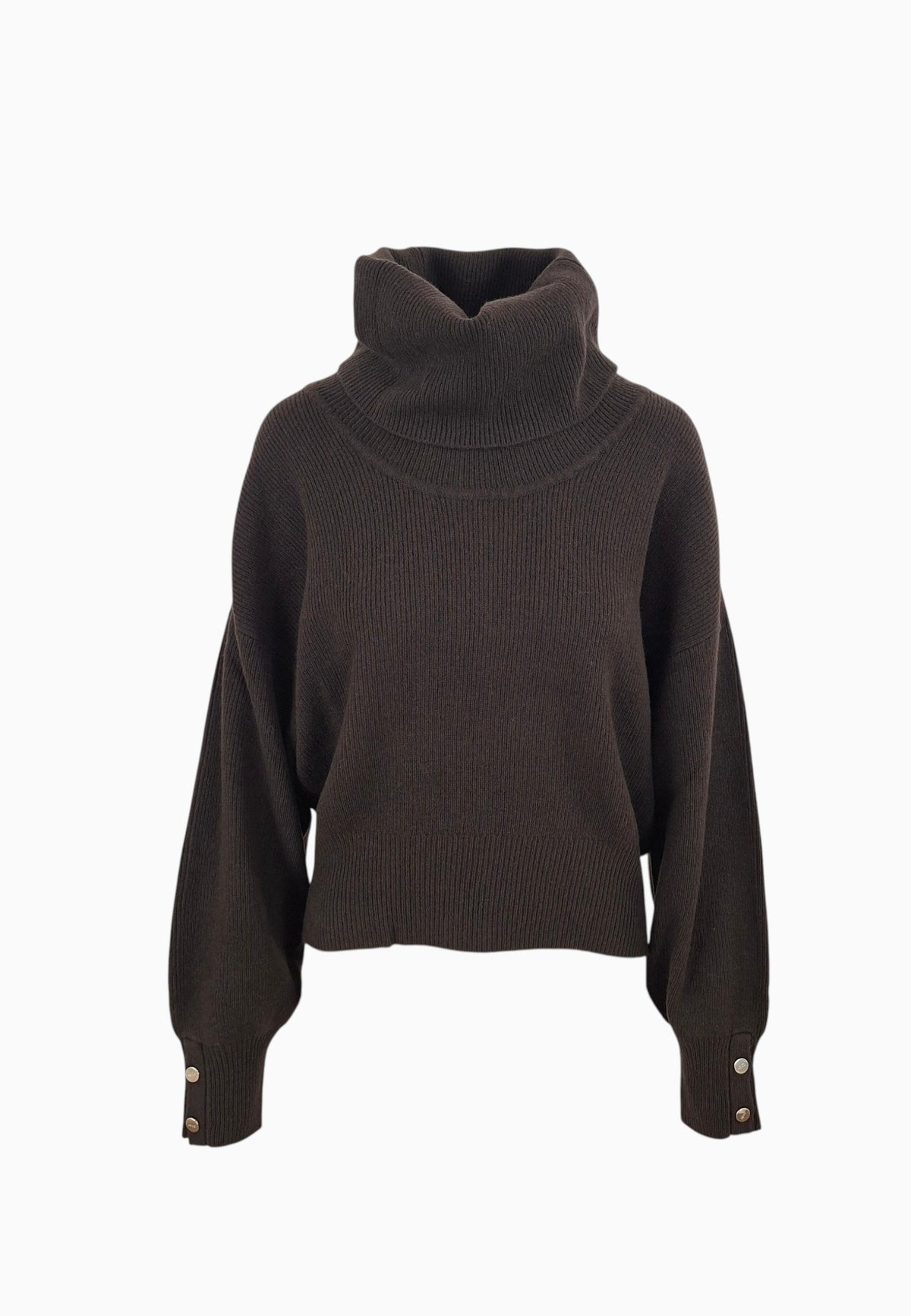 LIU-JO MAGLIA DOLCEVITA MOKA
