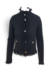 LIU-JO GIACCA MAGLIA NERO