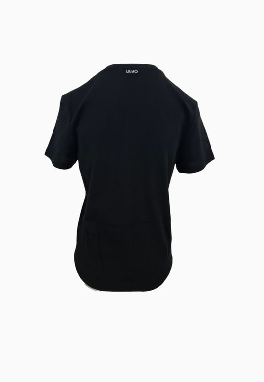 LIU-JO T-SHIRT NERO