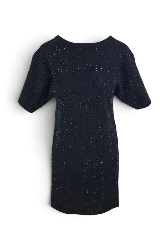 LIU-JO ABITO MAGLIA NERO SPARK
