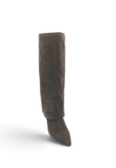 KURT GEIGER STIVALE RISVOLTO BROWN