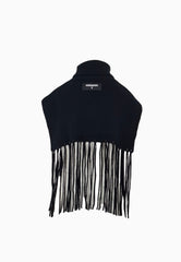 PATRIZIA PEPE PONCHO NERO