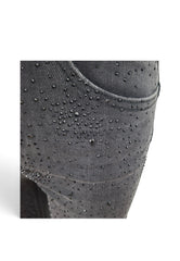 LIU-JO PANTALONE FLARE GAM DENIM BLACK