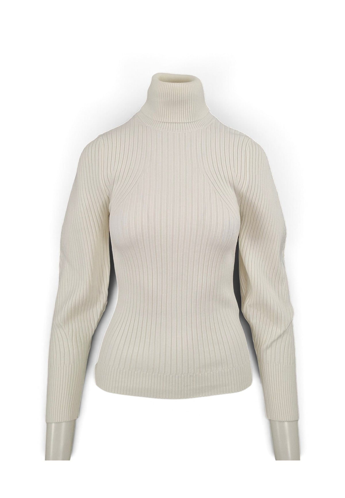 LIU-JO MAGLIA DOLCEVITA BIANCO