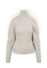 LIU-JO MAGLIA DOLCEVITA BIANCO