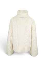 LIU-JO MAGLIA STRASS BIANCO