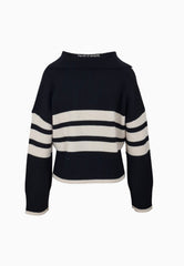PATRIZIA PEPE MAGLIA NERO BIANCO