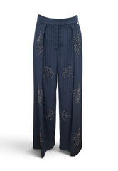 LIU-JO PANTALONE RICAMATO GREY