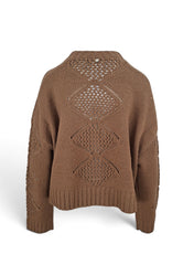 LIU-JO MAGLIA CORTA CON RICAMO CREAM
