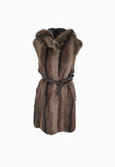 PINKO GALEARIS GILET BEIGE
