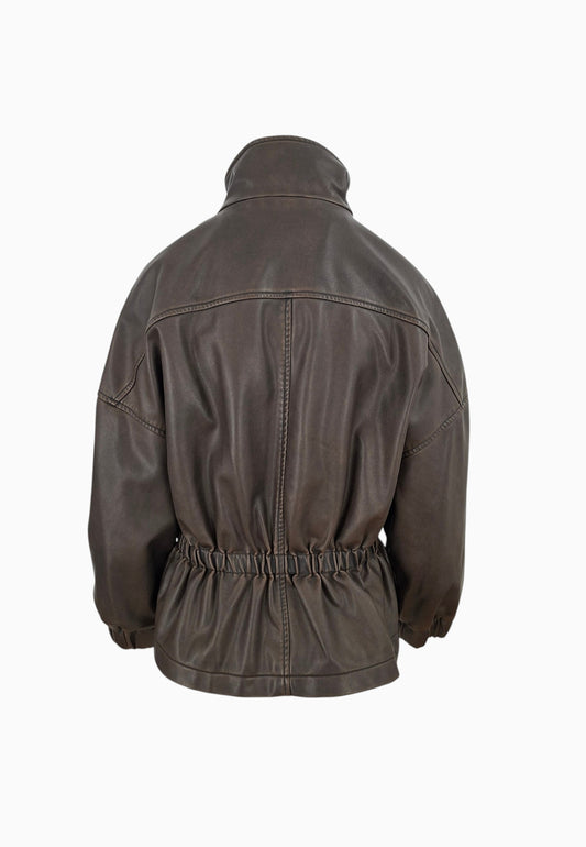 PINKO BARKERI BLUSON BROWN