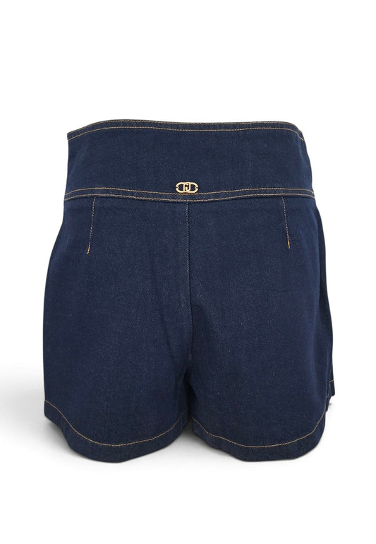 LIU-JO PANTALONE SHORTS BLU