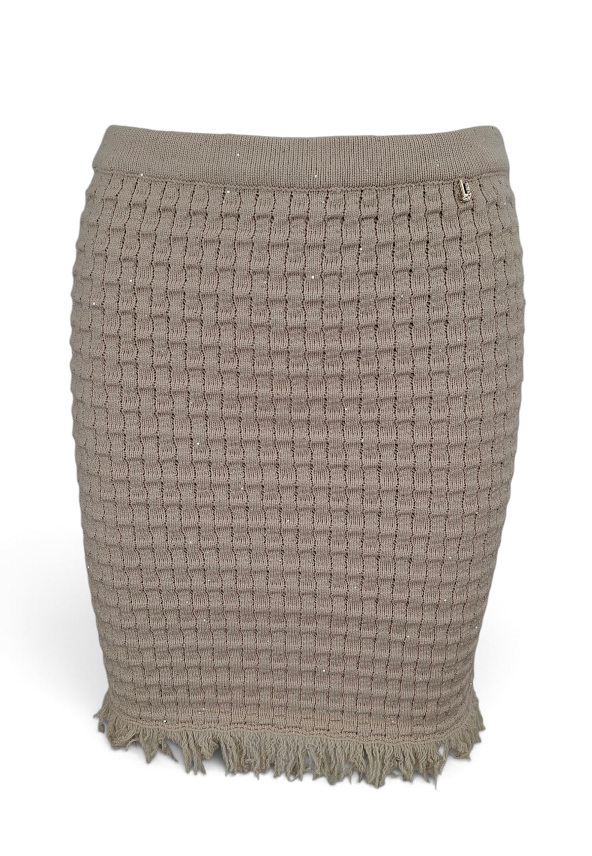 LIU-JO GONNA MAGLIA PANNA
