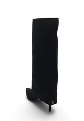KURT GEIGER STIVALE RISVOLTO NERO