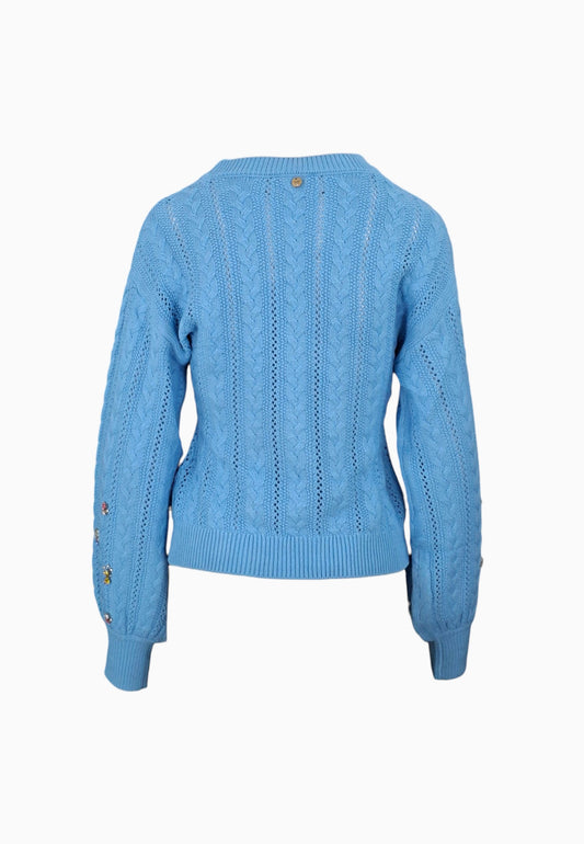 LIU-JO MAGLIA BLUE