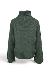 LIU-JO MAGLIA STRASS GREEN