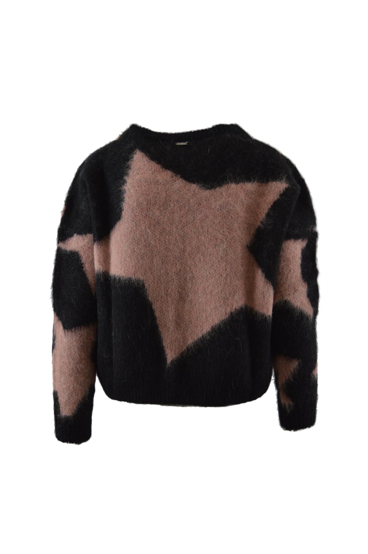 MAGLIA CHIUSA M/L JACQUARD