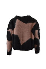 MAGLIA CHIUSA M/L JACQUARD