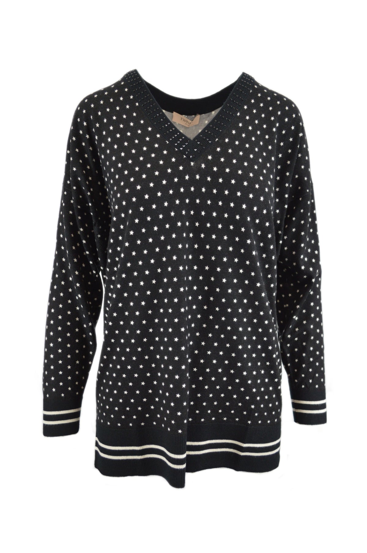 MAXI MAGLIA ST.ALL OVER STELLE