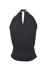 RUSPANE TOP JERSEY CREPE