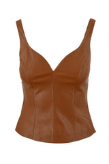IMPURO TOP SIMILPELLE
