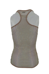 BENGALA TANK TOP RETE STRASS