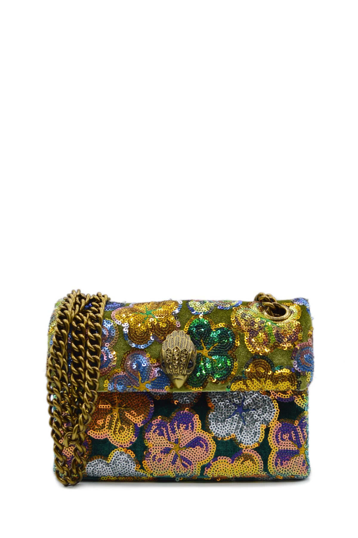 690 SEQUINS MINI KENSINGTON BAG
