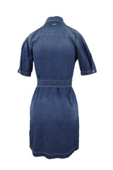 ABITO DENIM BOTTONI