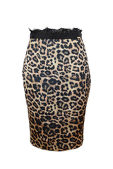 GLAM LEOPARD SKIRT