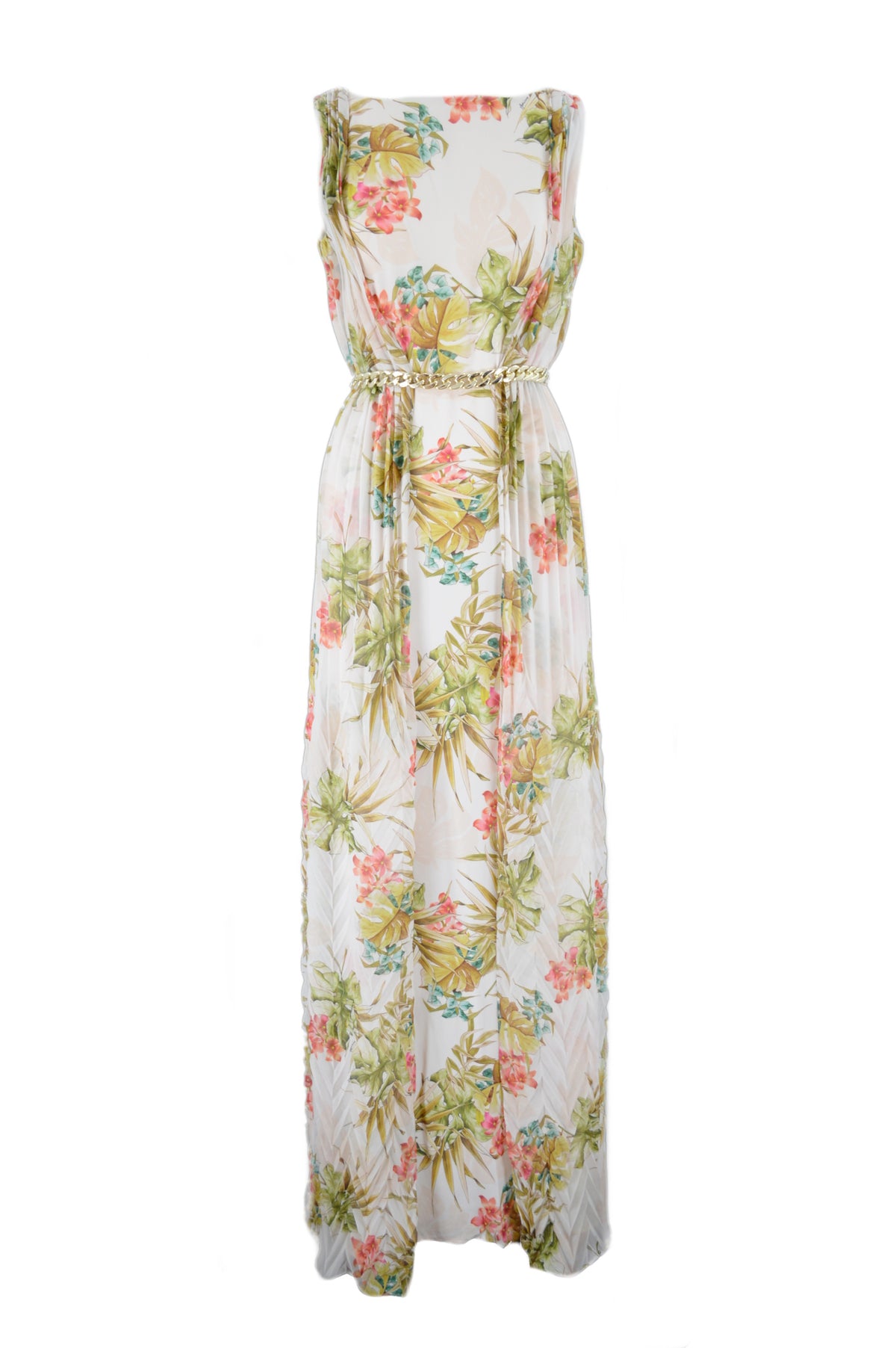 TROPICAL BOUQUE LONG DRESS