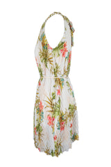 TROPICAL BOUQUET SHORT DRESS