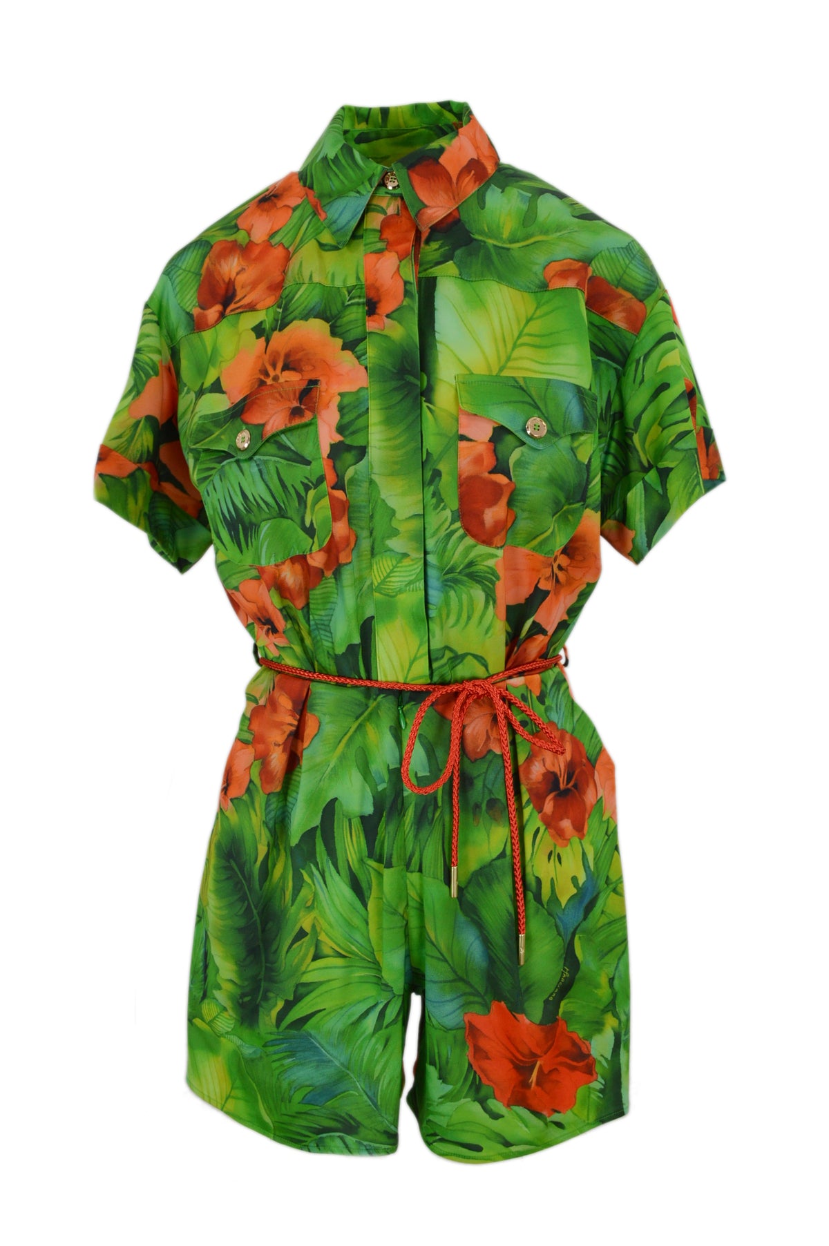 TROPICAL WATERCOLORS ROMPER