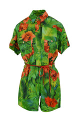 TROPICAL WATERCOLORS ROMPER