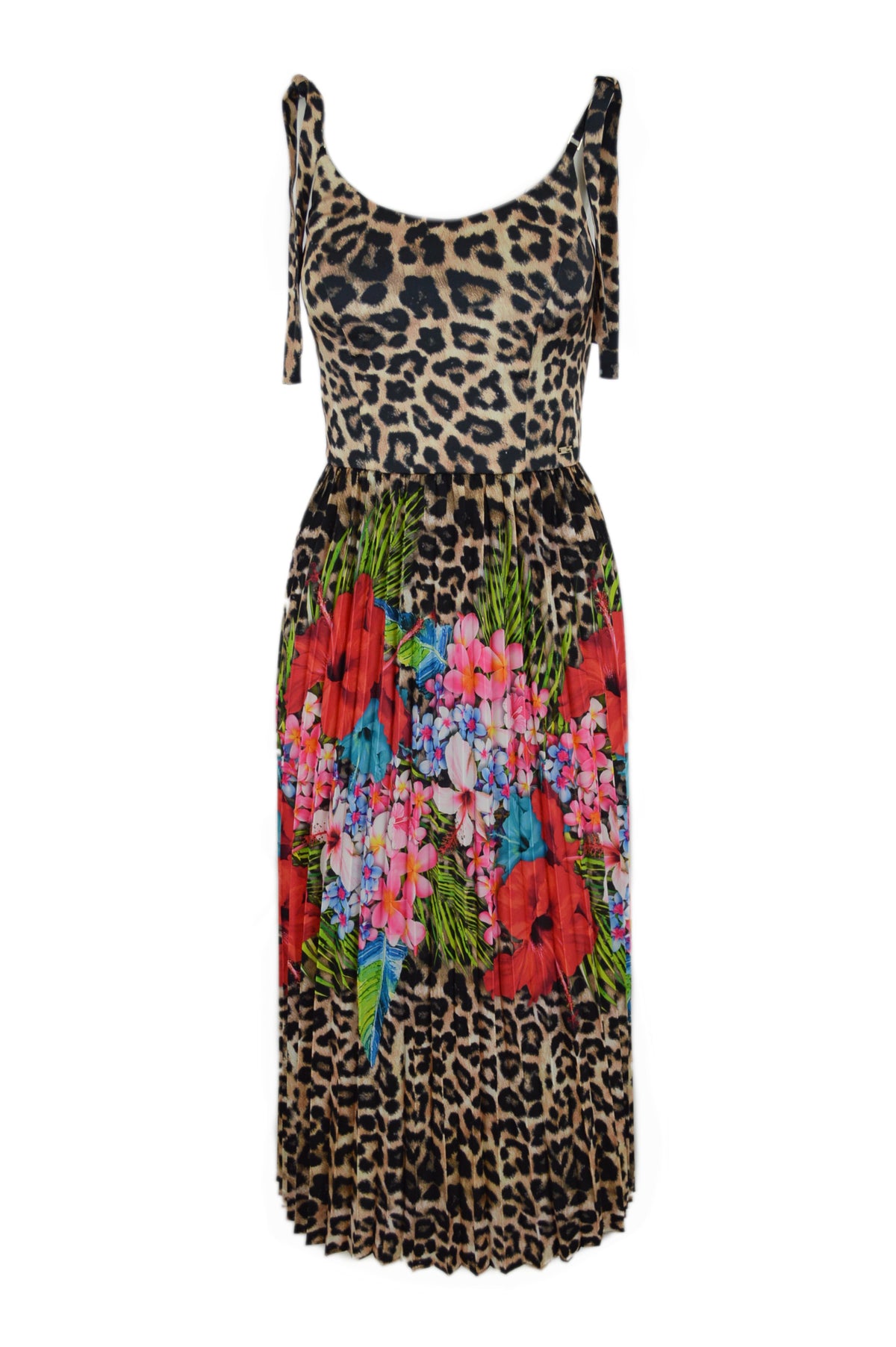 MACULAGE TROPICAL LONG DRESS