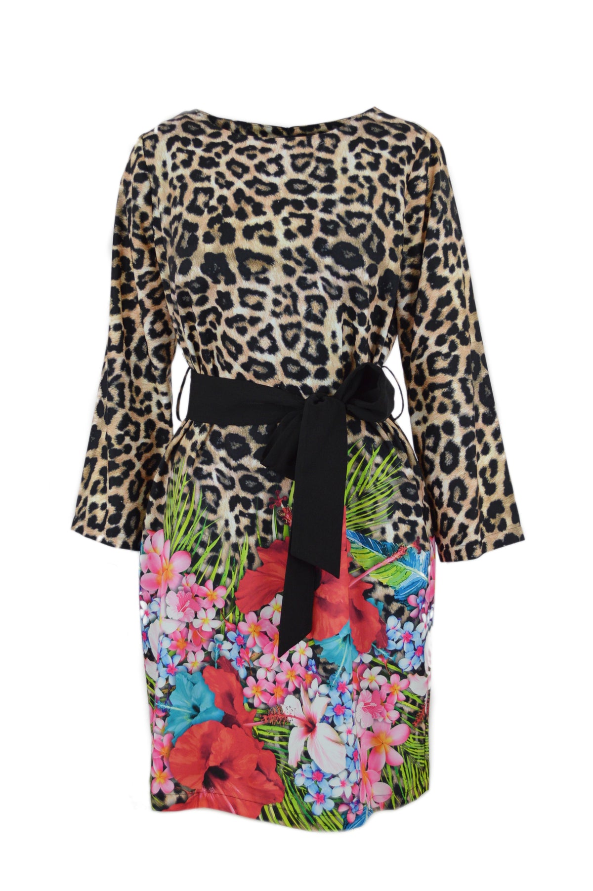 MACULAGE TROPICAL BOXY DRESS