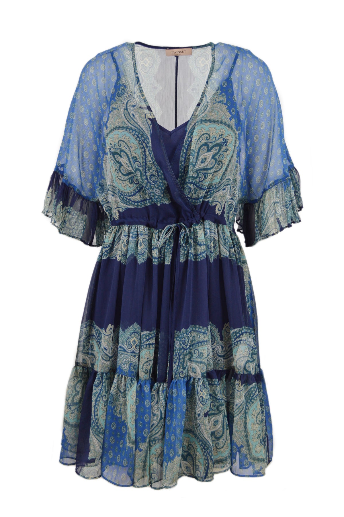 ABITO ST.FOULARD CACHEMIRE