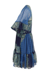 ABITO ST.FOULARD CACHEMIRE