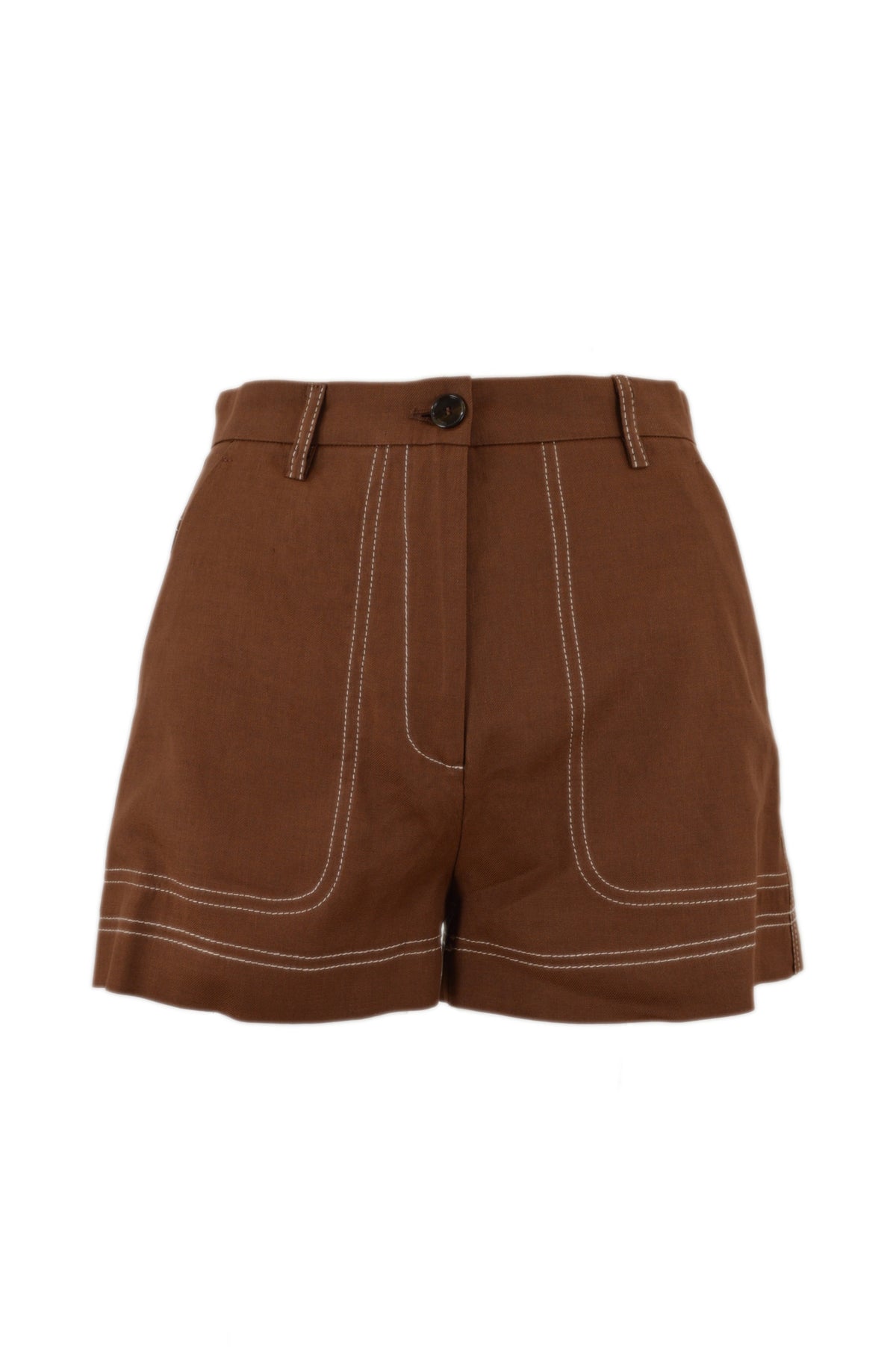 PIAZZA GRANDE SHORTS COTONE/LINO ARMATURA