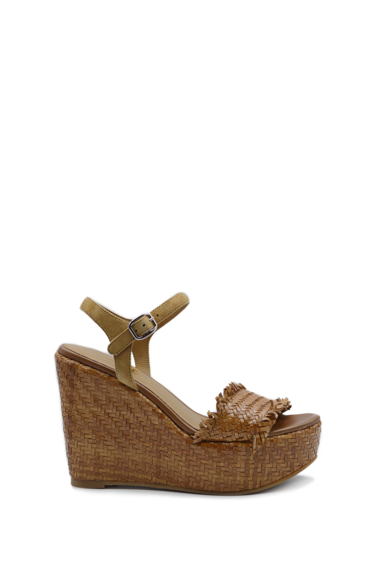 LEATHER SANDAL JEWEL BUCKLE
