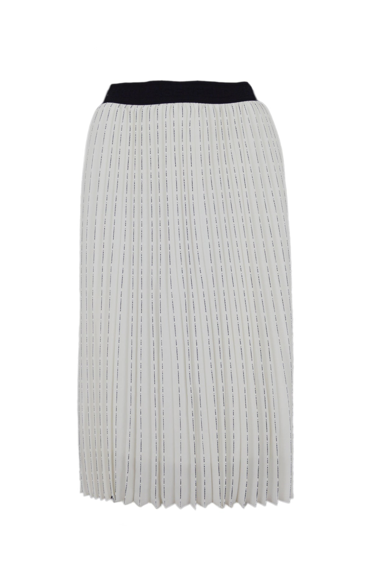 PLEATED SKIRT WITH LOGO