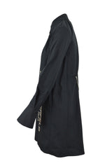 EMBELLISHED POPLIN TUNIC SHIRT