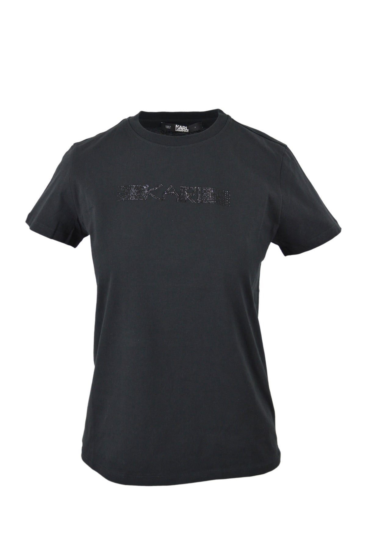 RHINESTONE LOGO T-SHIRT