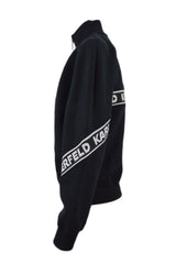 LOGO TAPE ZIP-UP SWEATSHIRT