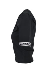 S/SLV PUFF SWEATER WITH LOGO