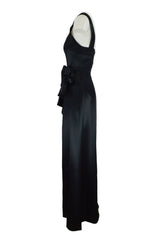 ABITO LUNGO SATIN